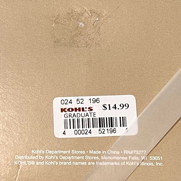 Kohl 3 1/2 x 5 Black Thick Photo Frame “Finally” Engagement Wedding Relationship - Picture 7 of 7